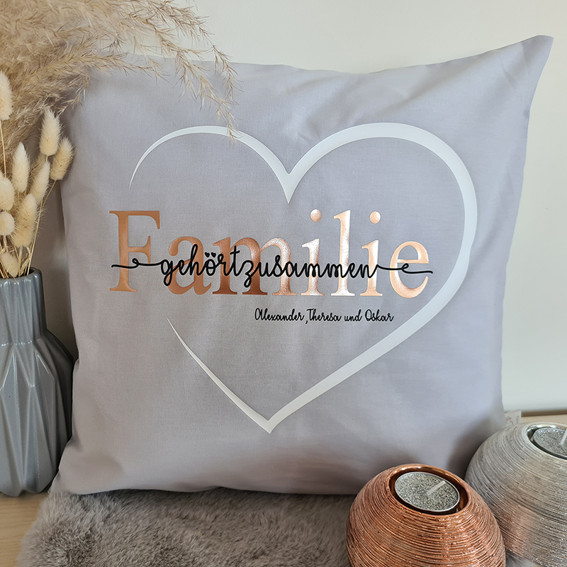 Familie mit Herz
