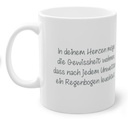 Tasse Aquarellregenbogen