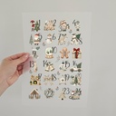 Bügelbild Adventskalender Design 2