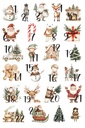 Bügelbild Adventskalender Design 4