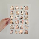 Bügelbild Adventskalender Design 5