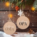 Holz Christbaumanhänger erstes Weihnachten (Kopie)
