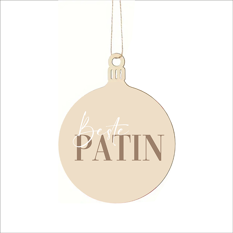 Holz Christbaumanhänger Lieblings...