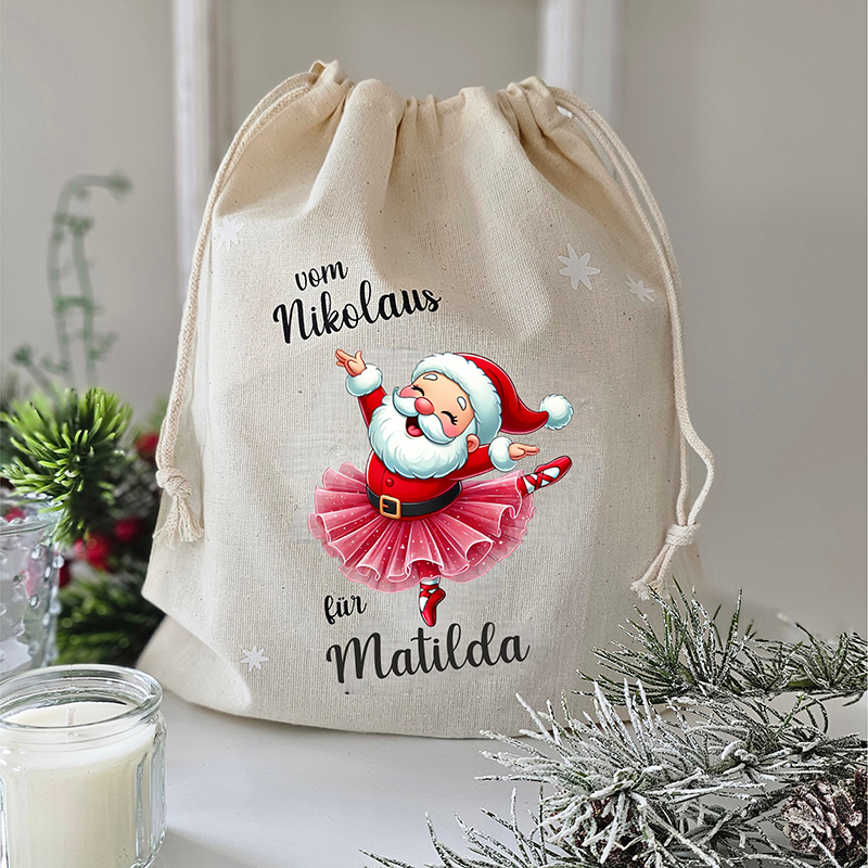Säckchen Santa Ballerina