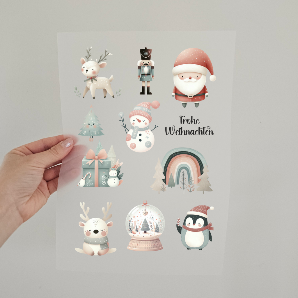 Bügelbild Weihnachtsbilder Motiv 1