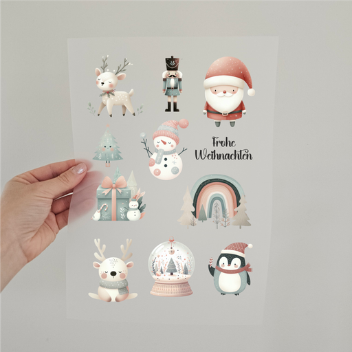 Bügelbild Weihnachtsbilder Motiv 1